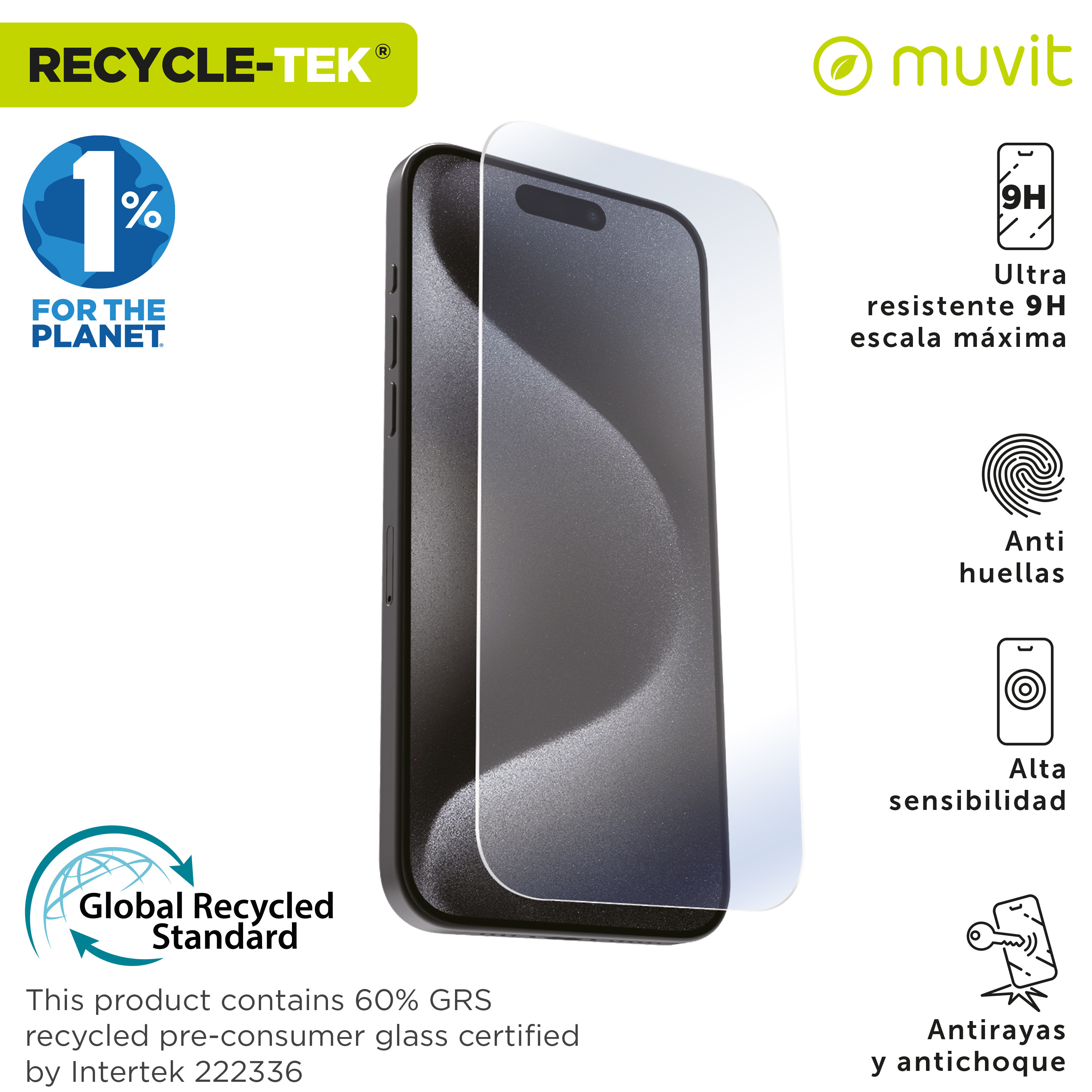 Vetro Protettivo Oleofobico Antiriflesso Vetro Temperato Per XIAOMI REDMI 7A - Pellicola Salvaschermo Premium, Durezza 9H, Rivestimento Oleofobico, Facile Applicazione Pellicola Sensibilità Tatto Migliorata