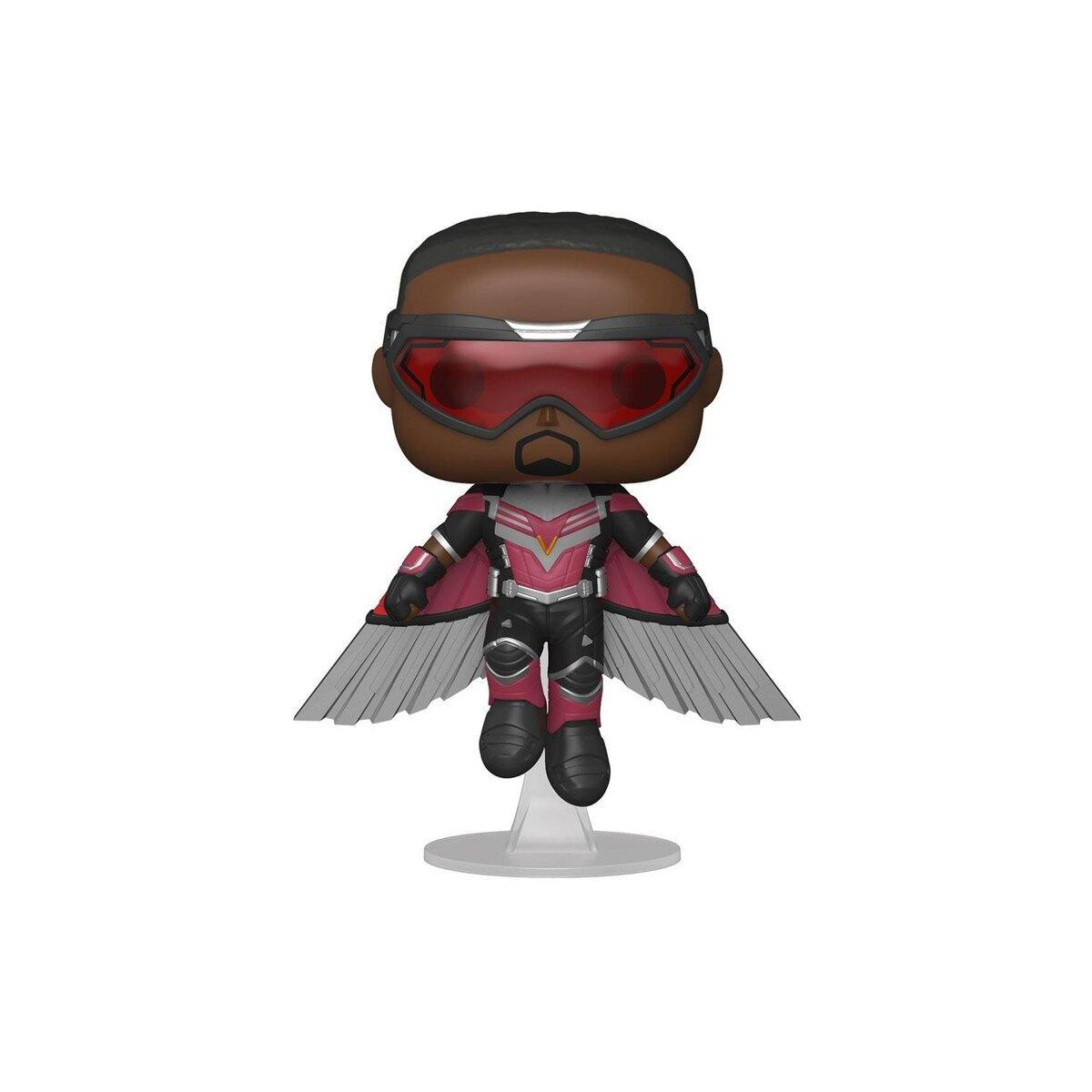 Figurka Falcon Funko Pop w pozie superbohatera.