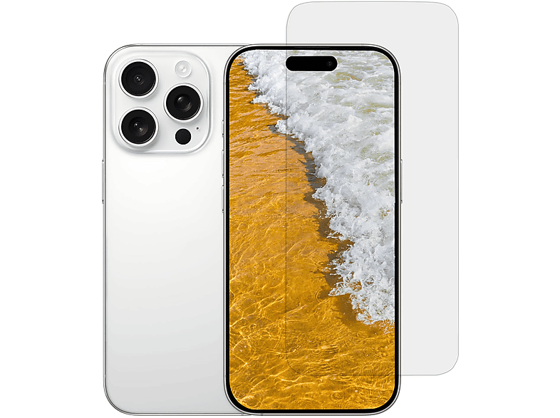 VENTARENT 2 x 9H Displayschutz Schutzglas für iPhone 16 Pro Max (für Apple iPhone 16 Pro Max