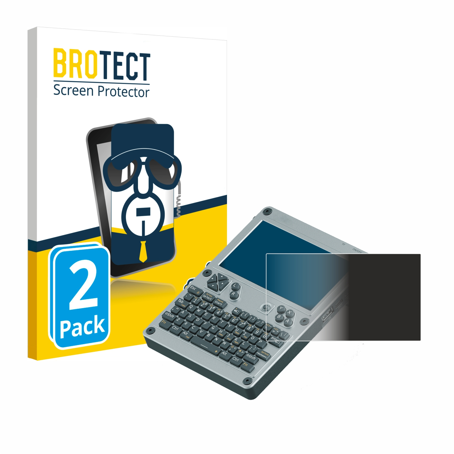 BROTECT Antireflecterende Glas Screen Protector Mat voor ClockworkPi uConsole Kit RPI-CM4 Lite - Schermbeschermer [Folie niet Gehard Glas