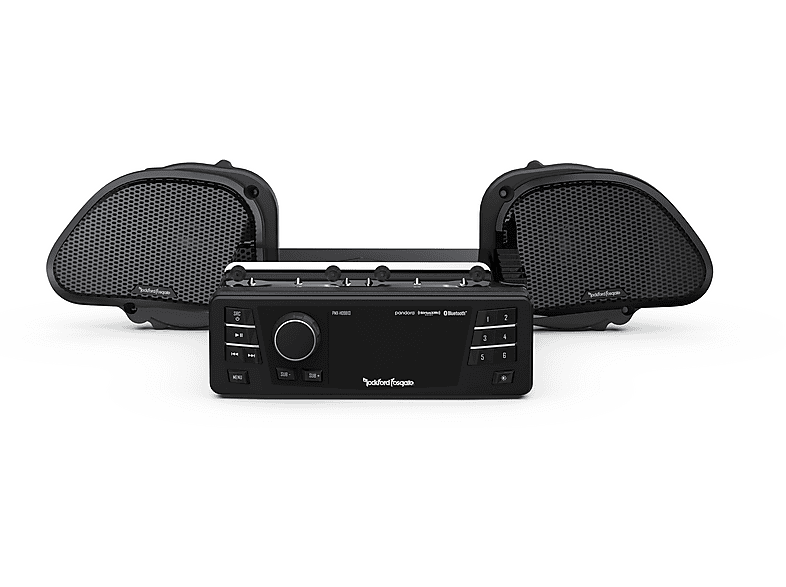 Rockford Fosgate HD9813RG-STAGE3 Soundkit Für Harley Road Glide 1998-2013 – Mit Radio, Lautsprechern & Verstärker