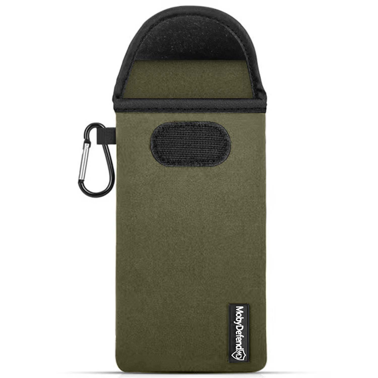 MOBYDEFEND Neopreen Pouch Met Karabijnhaak Geschikt Voor Oppo A60 5G Telefoonhoesje Voor Oppo Oppo A60 5g Zwart 146183407