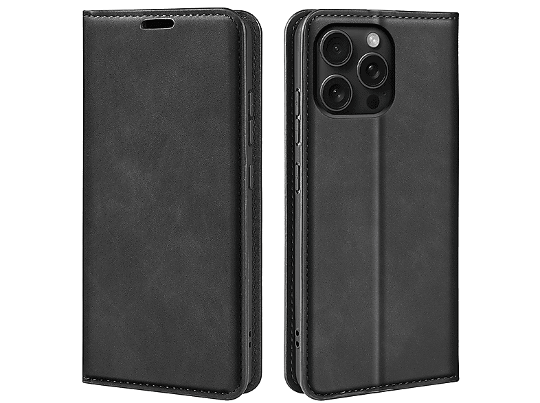 MOBYDEFEND iPhone 16 Pro Max Hoesje Bookcase Sluiting