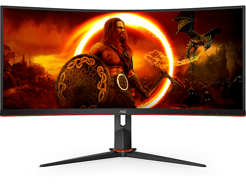 Monitor gaming - AOC CU34G2XP/BK