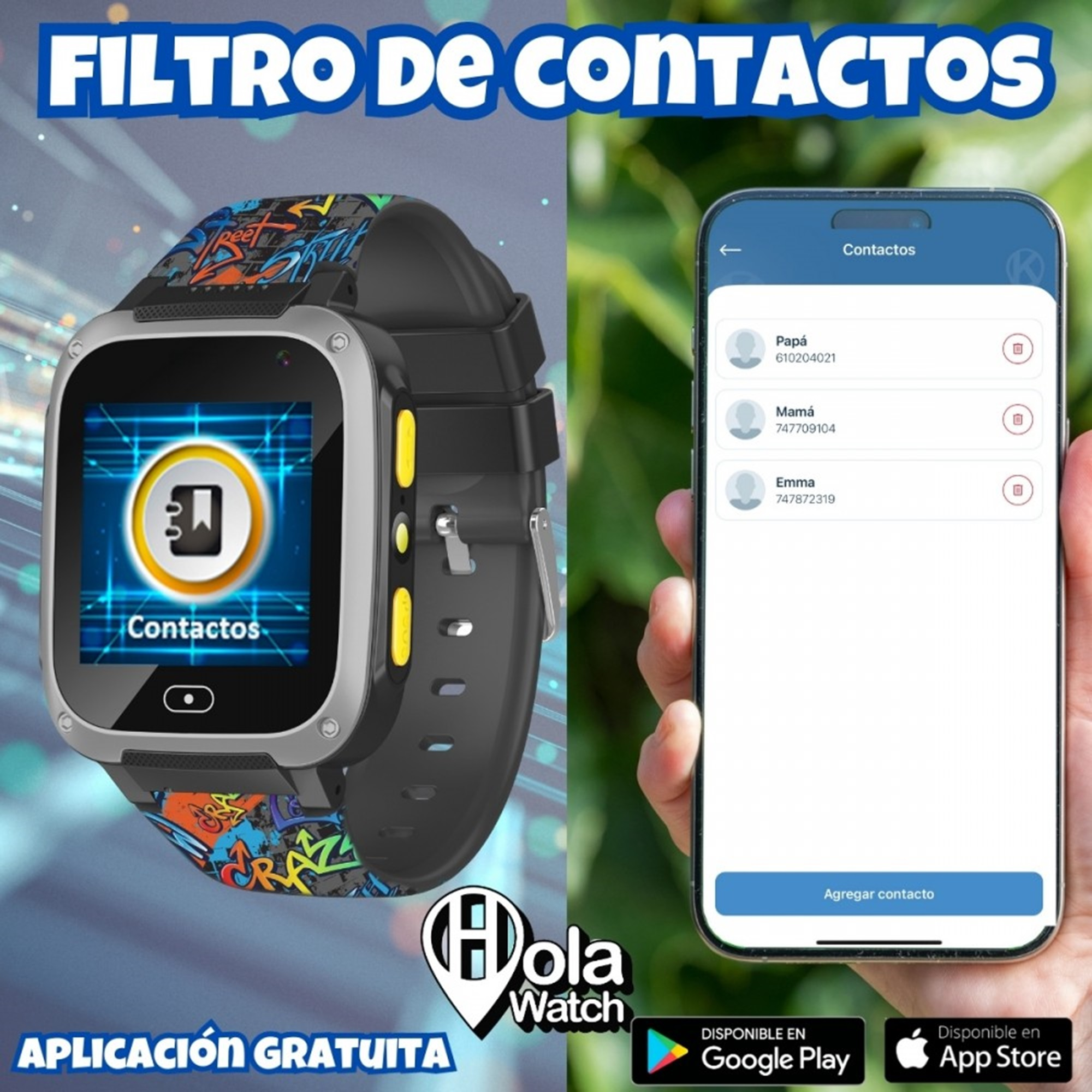 Smartwatch | HOLAWATCH X PLUS AZUL, Azul | MediaMarkt