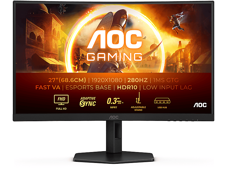 Monitor Gaming - AOC G4 C27G4ZXU