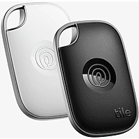 MediaMarkt TILE Pro Krachtige Bluetooth Tracker, Key Finder voor sleutels, tassen. 2 stuks (zwart/wit) Bluetooth tracker Zwart aanbieding