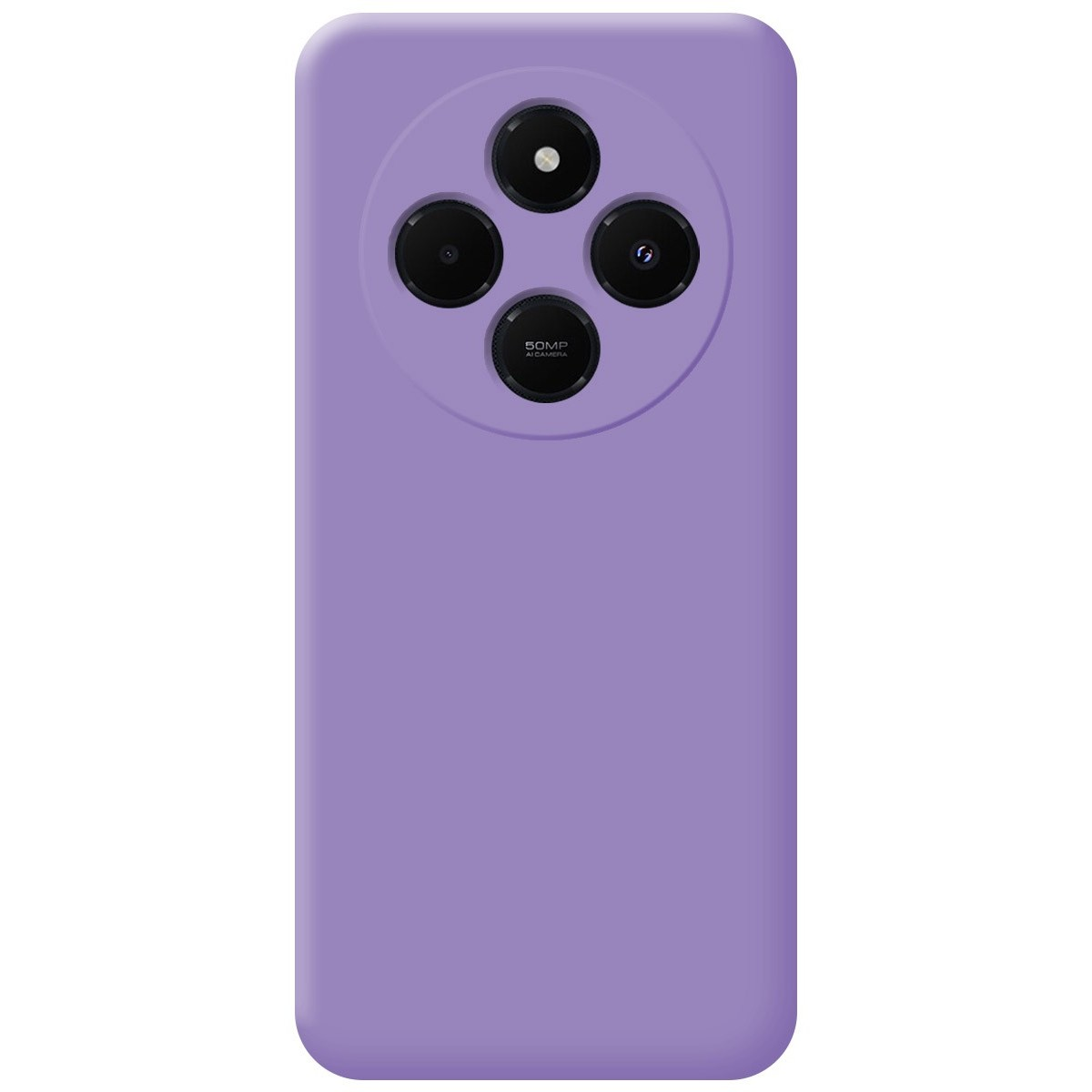 Custodia: retro viola unito, con modulo fotocamera.