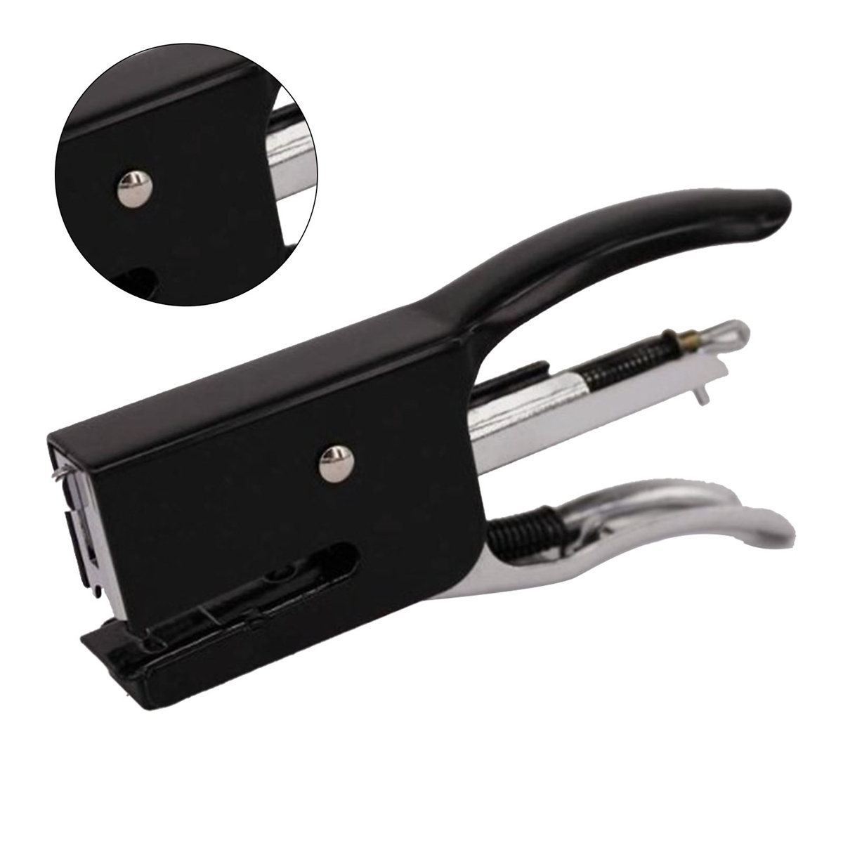 Ein weißes, über USB betriebenes Licht mit schwarzem Rand, schwarzem Kabel und USB-Anschluss.