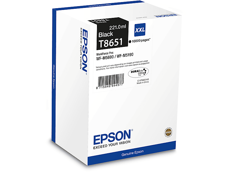 Cartucho de tinta - EPSON C13T865140