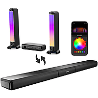 MediaMarkt ULTIMEA Apollo S70 - 2025 Innovatieve 180W 5.0ch Soundbar met APP-Bediening en RGB-Verlichting Soundbar Zwart aanbieding