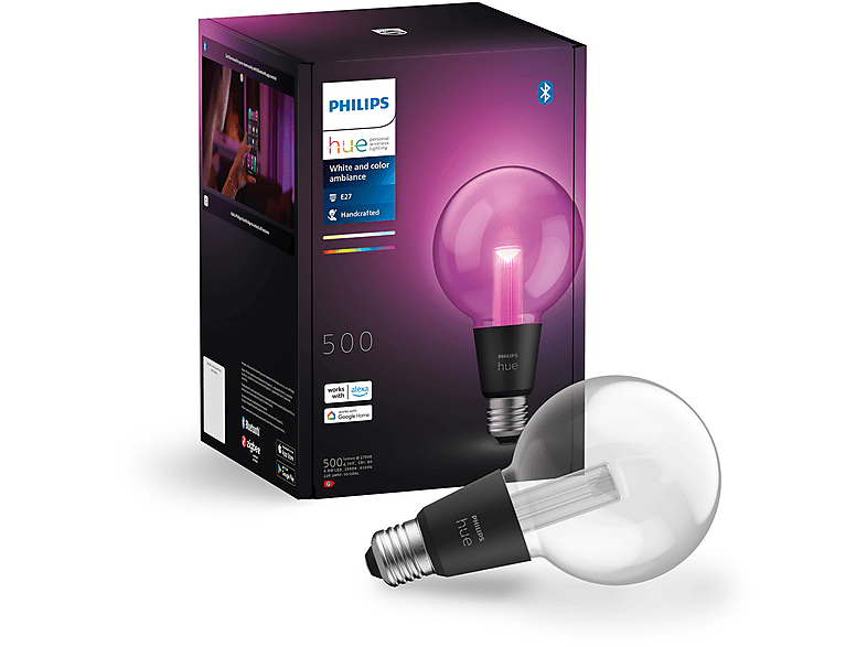 Bombilla inteligente - PHILIPS HUE Hue White and colour ambience 8719514419155