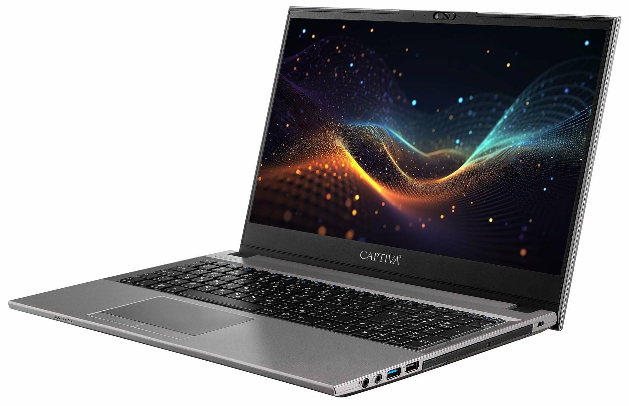 CAPTIVA Power Starter I81-295, Business-Notebook, mit 15,6 Zoll Display, Intel® Core™ i7,i7-1255U Prozessor, 8 GB RAM, 500 GB SSD, Intel® UHD Graphics, Silber, Windows 11 Home