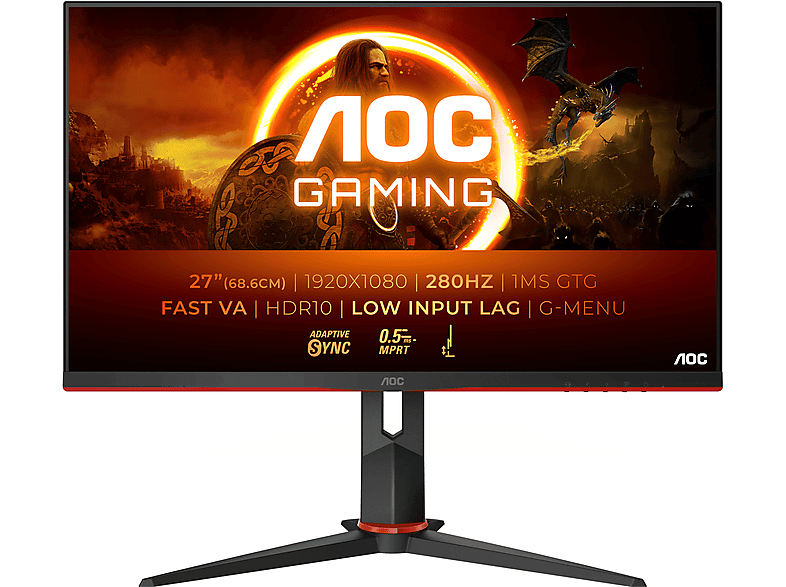 Monitor Gaming - AOC G2 27G2ZN3/BK