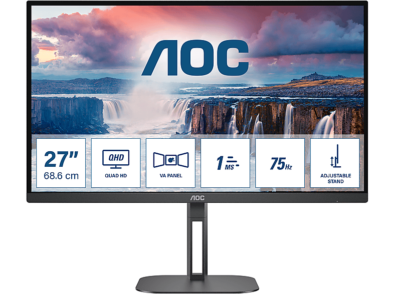 Monitor - AOC V5 Q27V5N/BK