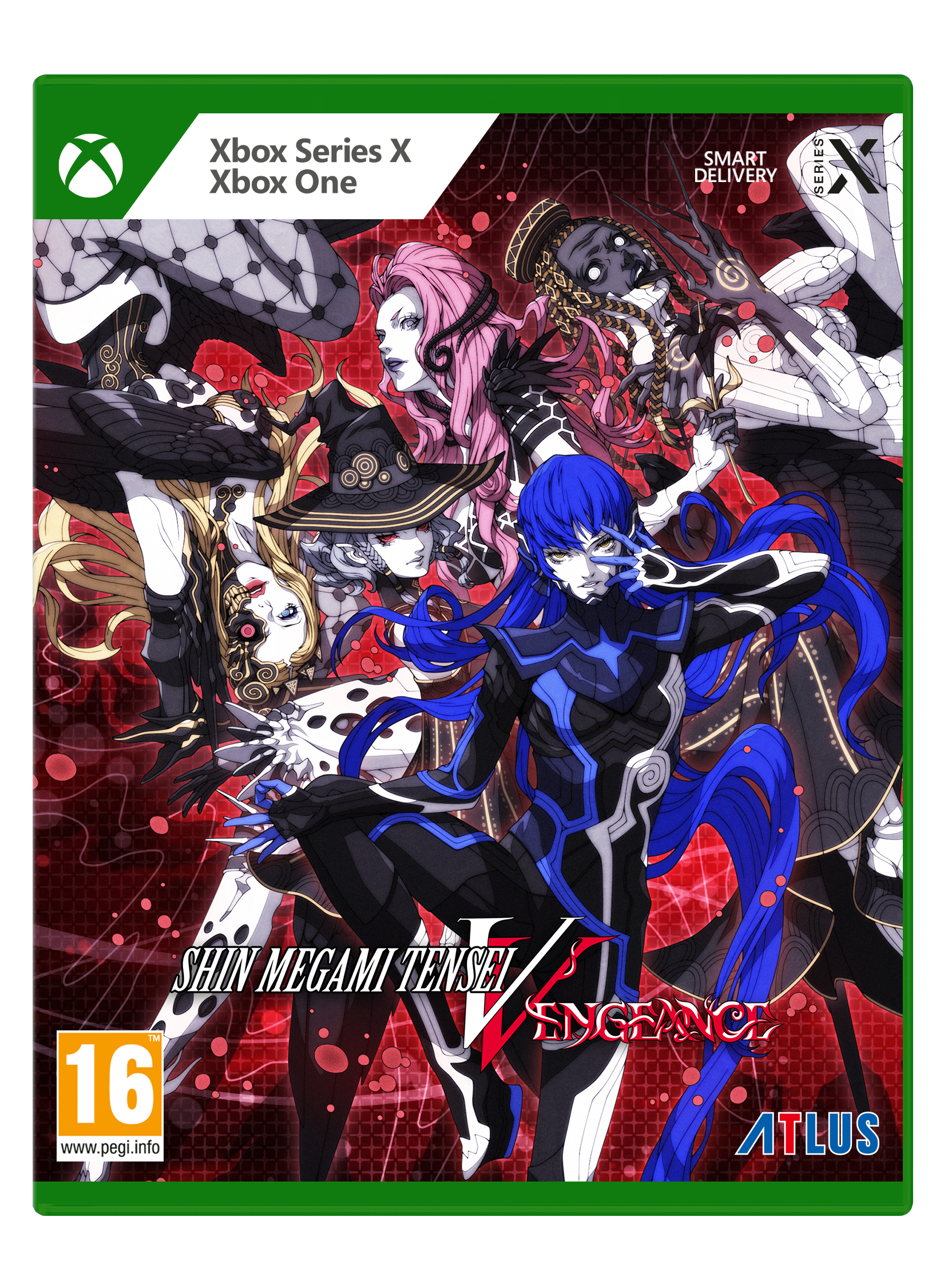 Okładka gry Shin Megami Tensei V: Vengeance na Xbox Series X i One.