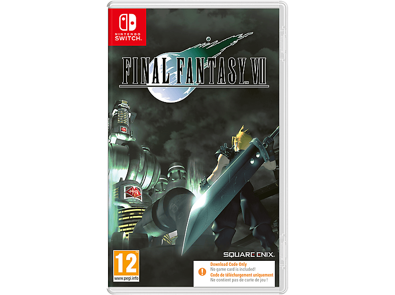 Nintendo Switch PS  FINAL FANTASY 7 SQUARE ENIX Final Fantasy VII Remastered (Code In Box) (Nintendo