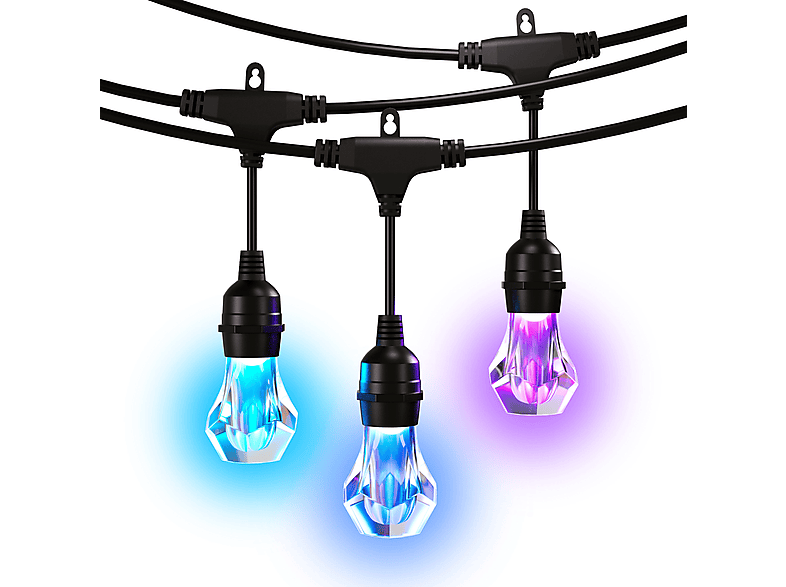 NANOLEAF Essentials Matter Smart Multicolour Outdoor String Light ...