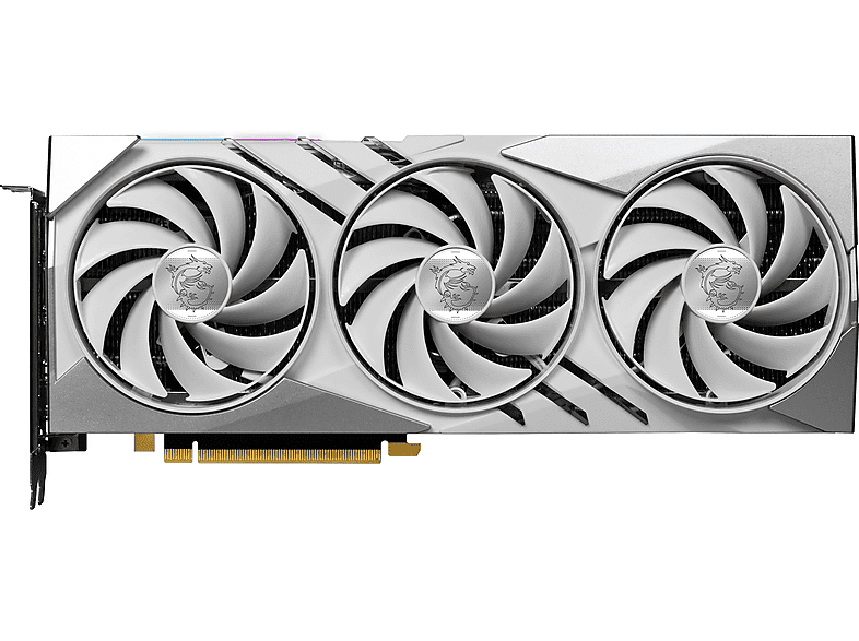 Tarjeta gráfica - MSI GeForce RTX 4070 SUPER 12G GAMING X SLIM WHITE