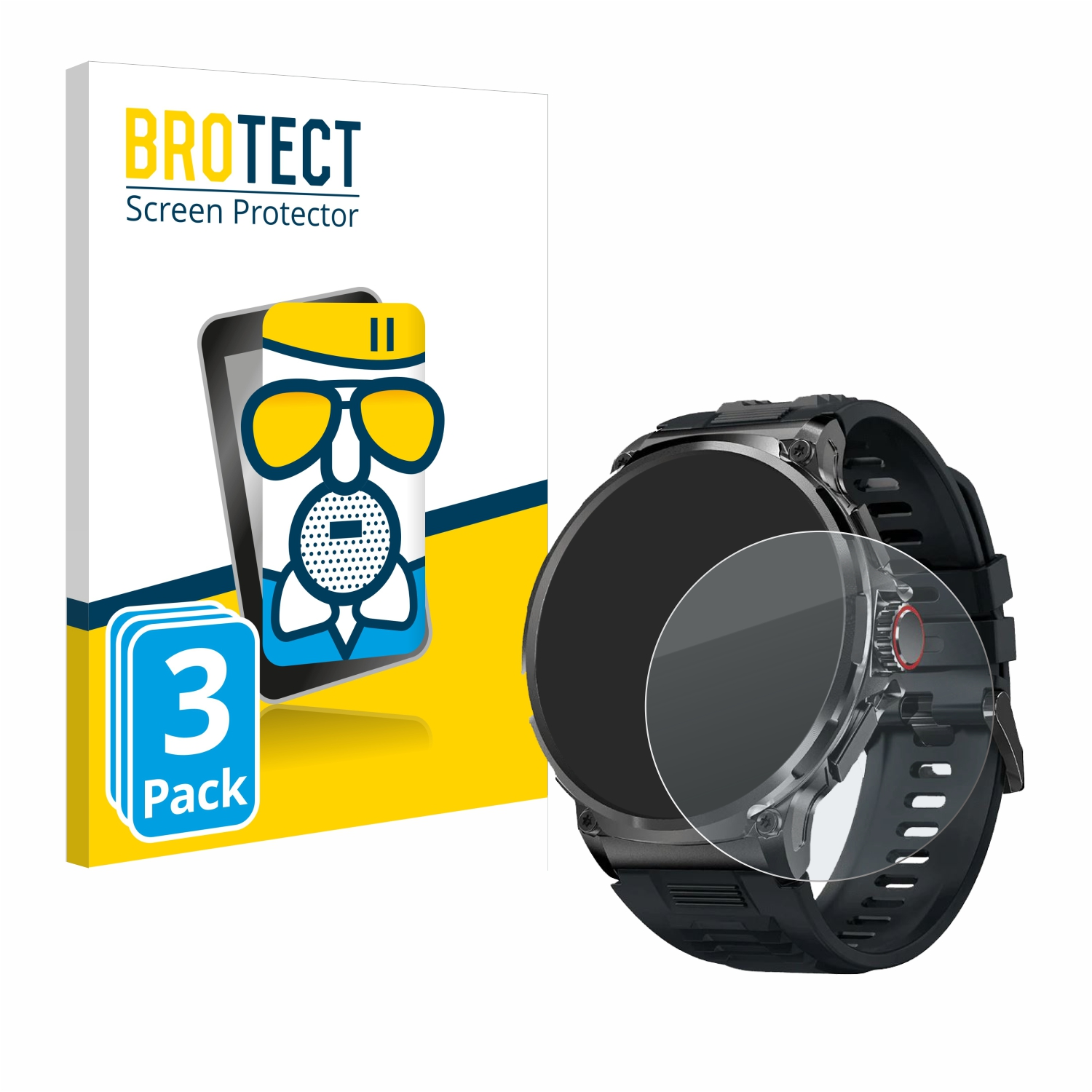Tzstz 3 Pezzi Vetro Temperato Dello Schermo Protector per Nokia G10/Nokia G11/Nokia G11 Plus/Nokia G20 Durezza 9H Anti Graffio HD Pellicola Protettiva Dello Schermo
