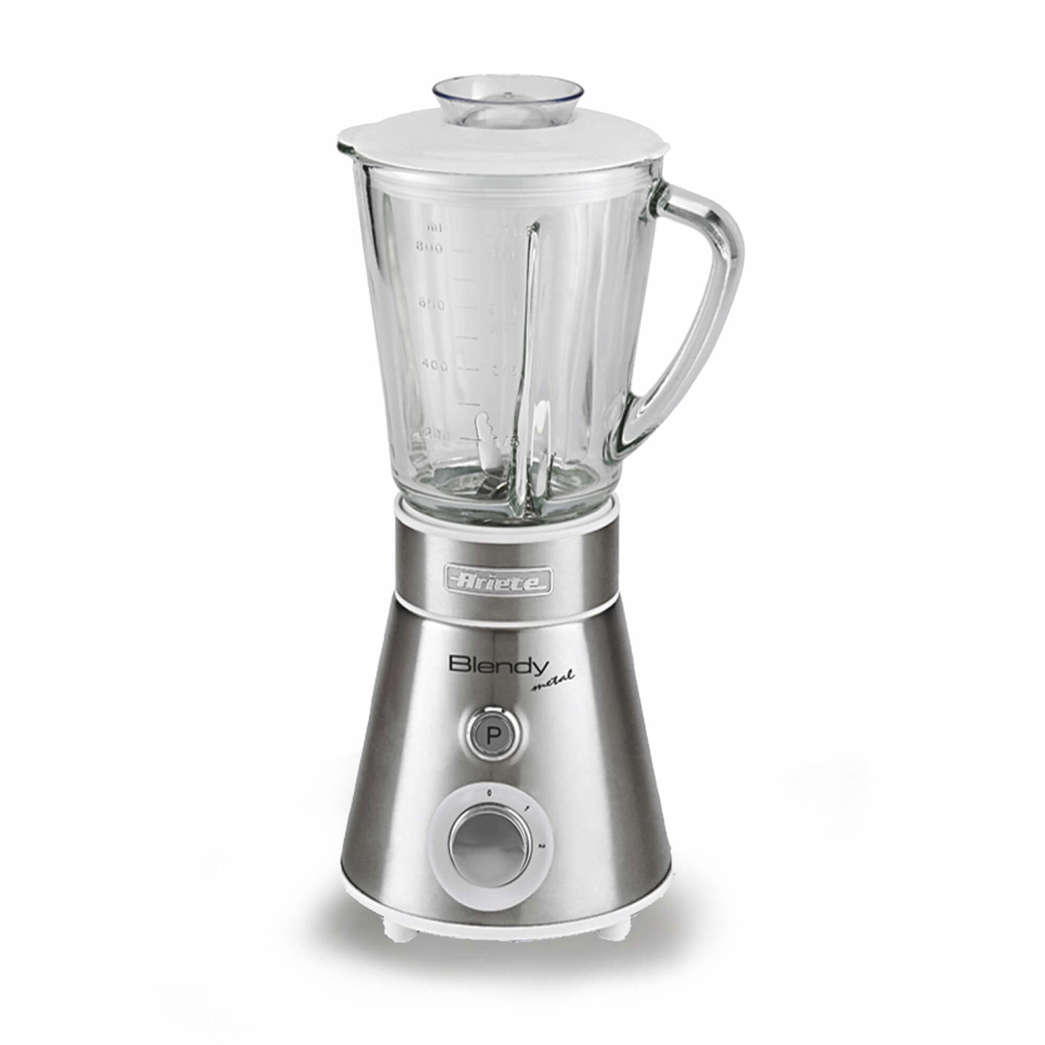 Batidora de vaso - ARIETE 00C056100AR0, 300 W, 0.8 l, Gris