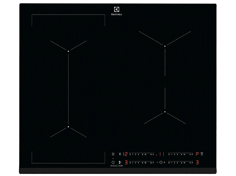 Placa de inducción - ELECTROLUX LIL63443