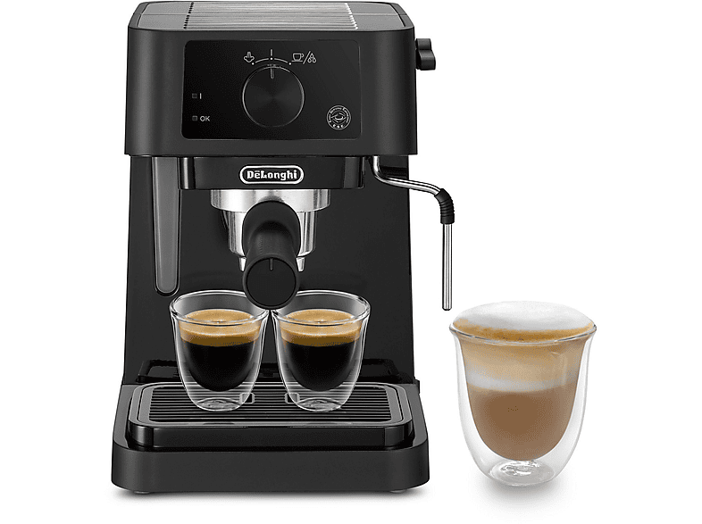 DE LONGHI DEL8004399334588 Pad-Kaffeemaschine Schwarz