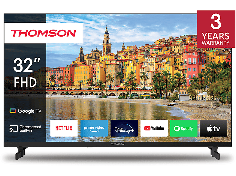 TV LED 32" - THOMSON Smart TV 32" FHD Google TV