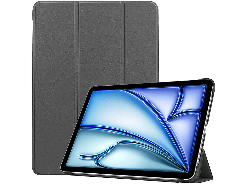 LOBWERK Hülle Schutzhülle Bookcover für Apple iPad Air 13 2024 M2 Zoll