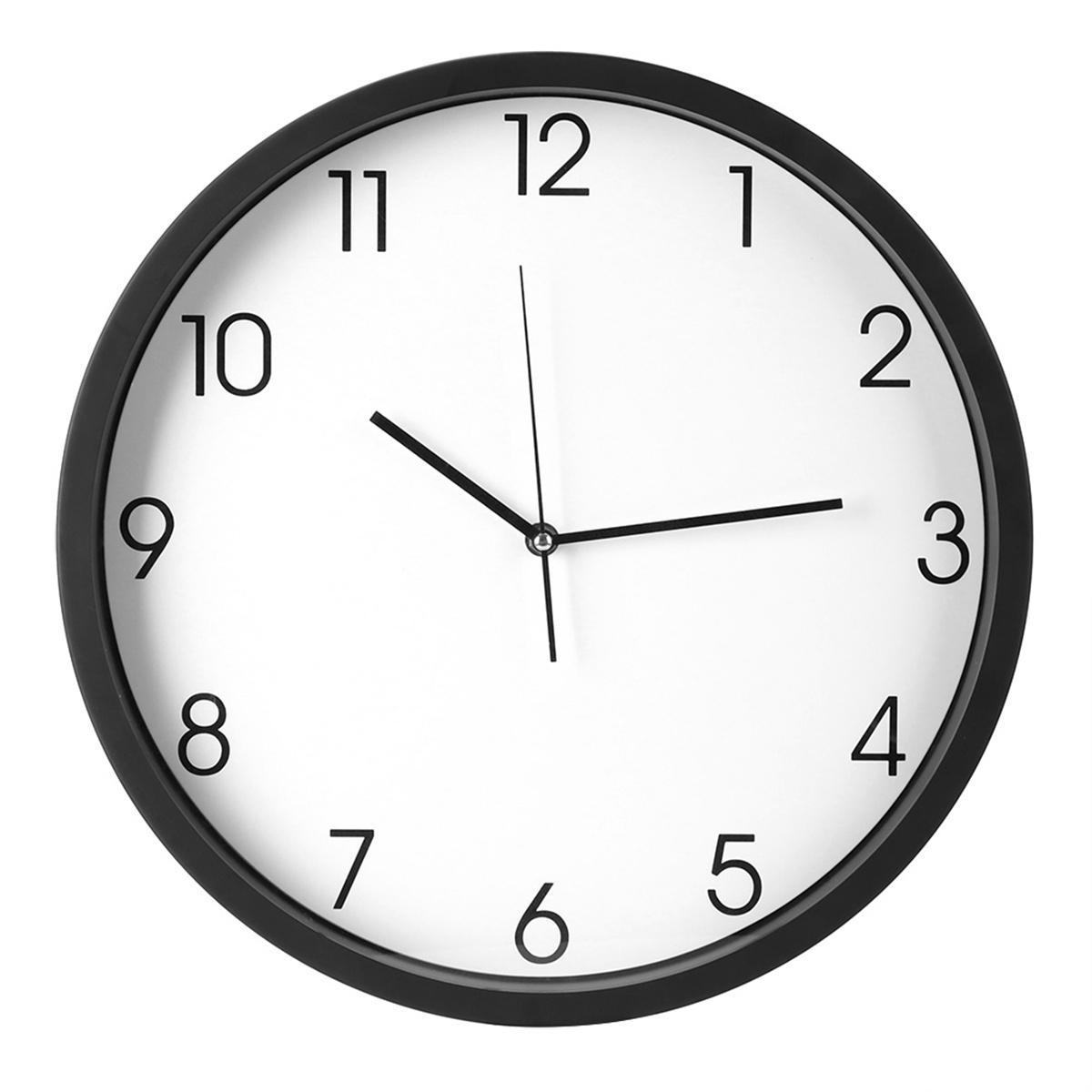 FLEXISTYLE FACILE – Moderne, Ultra Leise Wanduhr 30cm In Violett