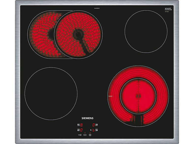 Placa de vitrocerámica - SIEMENS EF645BNN1E