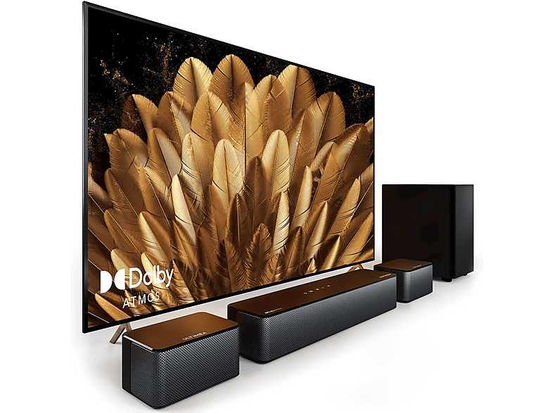 Barra de sonido con subwoofer | ULTIMEA Poseidon D60 - 5.1 Barra de Sonido con Dolby Atmos y Subwoofer inalámbrico, 2 Altavoces Traseros, Bluetooth, Subwoofer Inalámbrico, Negro | MediaMarkt Barra de sonido con subwoofer | ULTIMEA Poseidon D60 - 5.1 Barra de Sonido con Dolby Atmos y Subwoofer inalámbrico, 2 Altavoces Traseros, Bluetooth, Subwoofer Inalámbrico, Negro | MediaMarkt