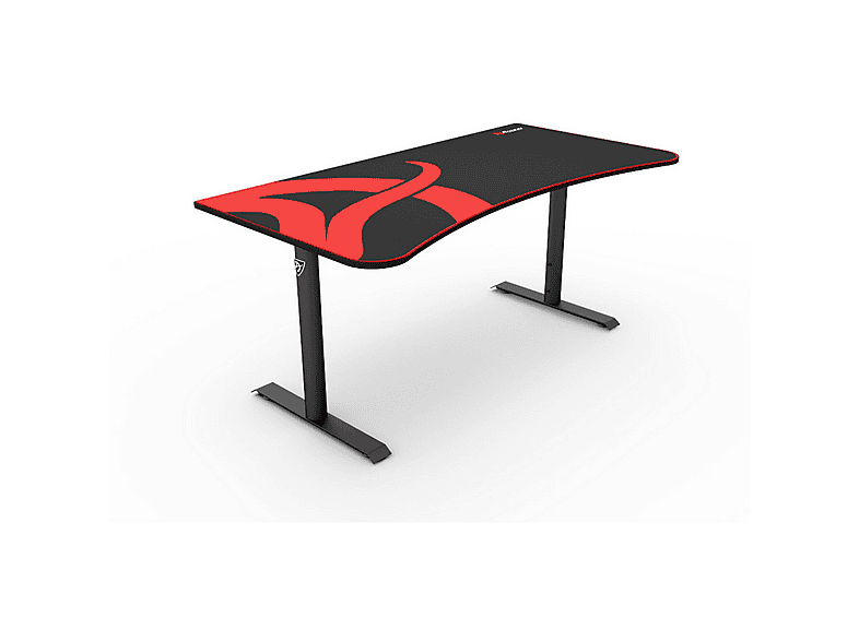 Arozzi Arena Ultrawide gebogen gaming- en bureautafel met volledig waterafstotende bureauonderlegger, kabelmanagement-uitsparingen en net (crawling chaos