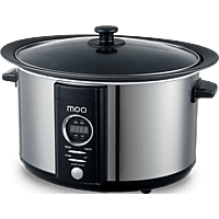MediaMarkt MOA MOA Digitale Slowcooker - Zilverkleurig - SC65D Slowcooker Zilverkleurig aanbieding