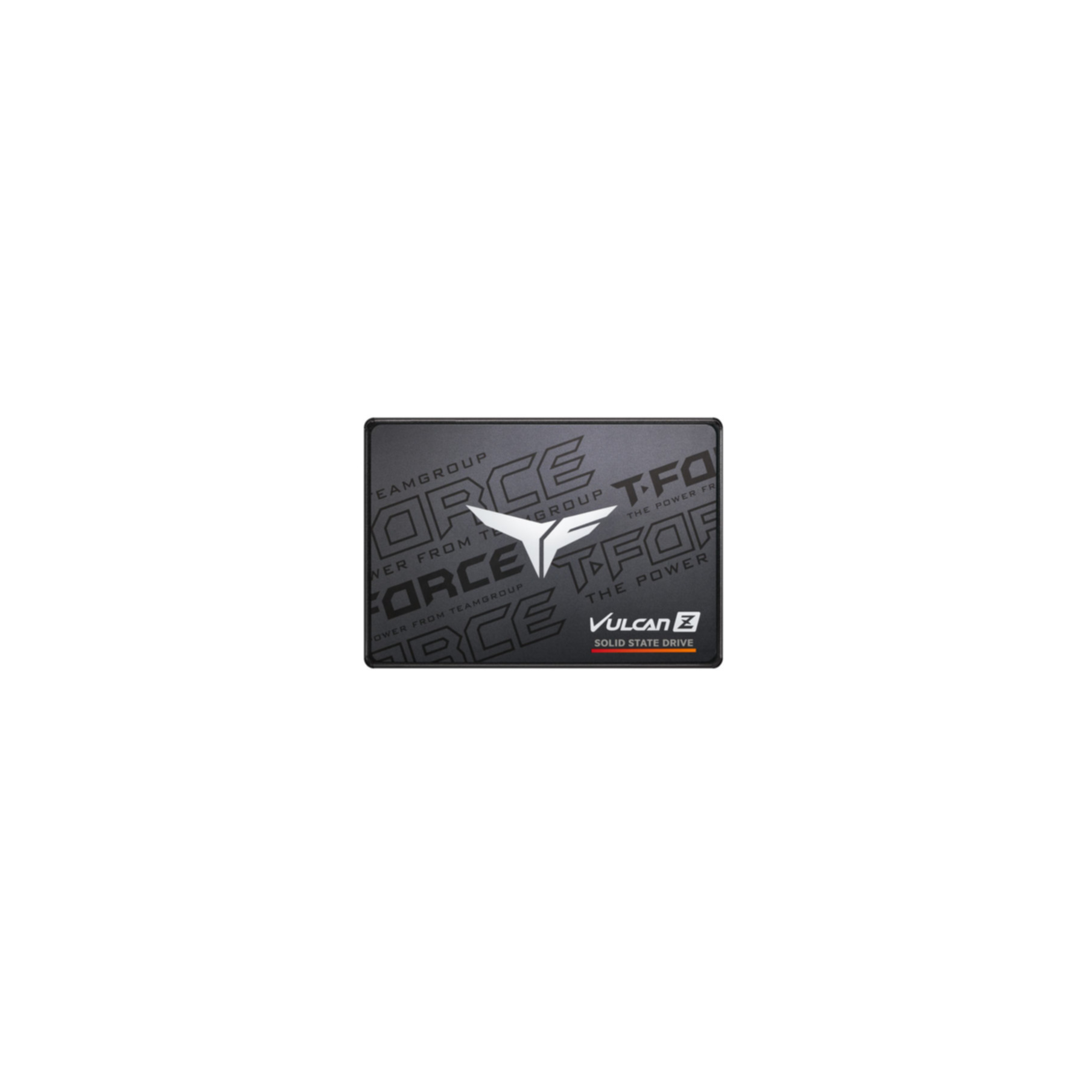 SSD nero con testo bianco: Force, Vulcan Z, Solid State Drive.