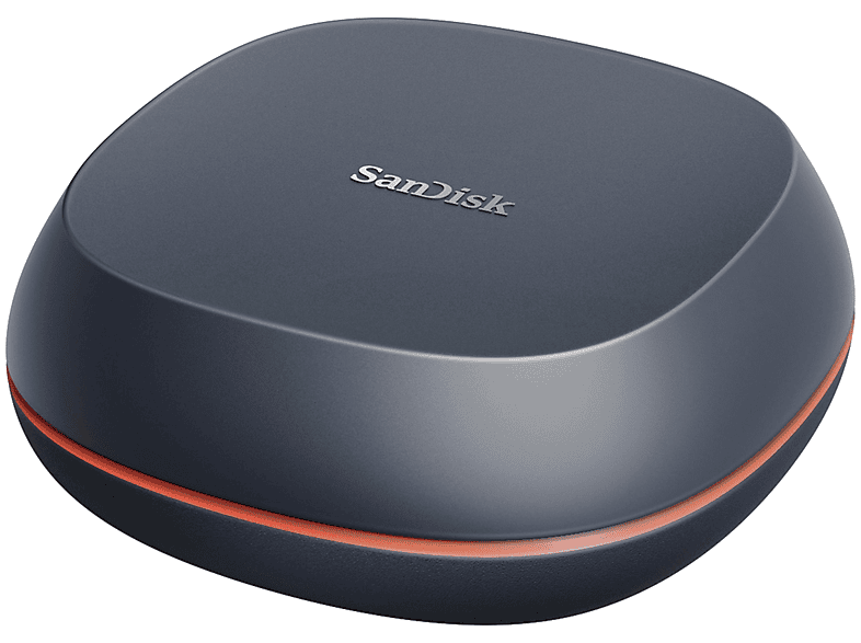 SANDISK SDSSDT40-4T00-EM25 DESK DRIVE 4TB, 4 TB SSD, extern, Grau