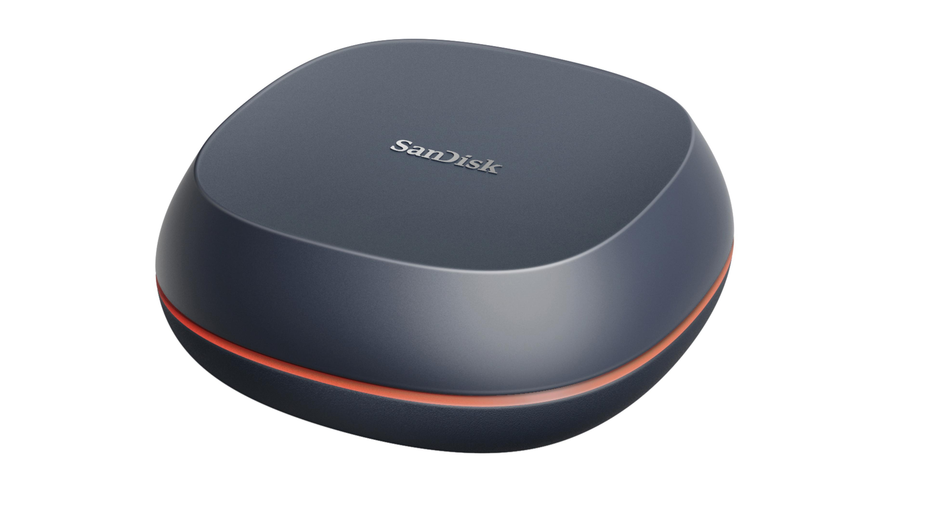 SANDISK SDSSDT40-4T00-EM25 Desk Drive 1000MB/S USB 3.2 Gen2 Harici 4 TB Taşınabilir SSD Lacivert