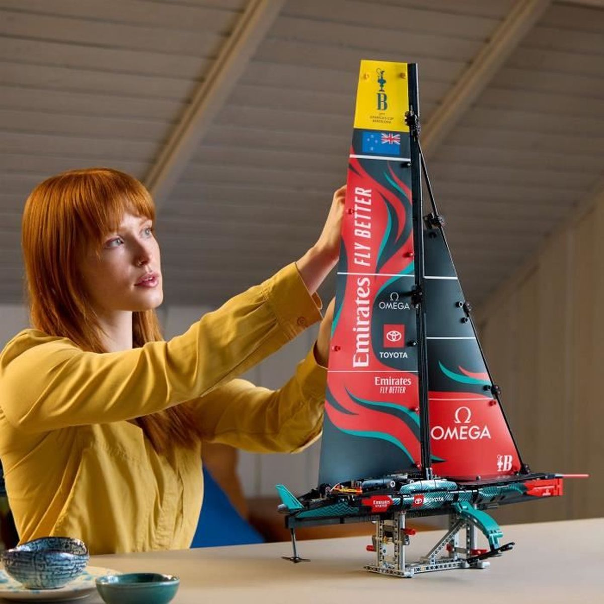 Klocki LEGO 42174 TECHNIC JACHT EMIRATES TEAM NEW ZEALAND AC75 Wielokolorowy