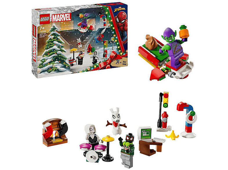 Calendario Dell'Avvento Marvel Spiderman Con 12 Paia Di Calzini - Taglia 40-45, Regalo Natalizio Per Uomo
