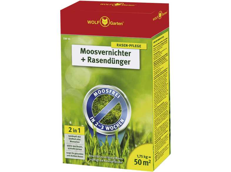 WOLF-GARTEN 3841010 SW 50 MOOSVERNICHTER+ RAS Moosvernichter und ...