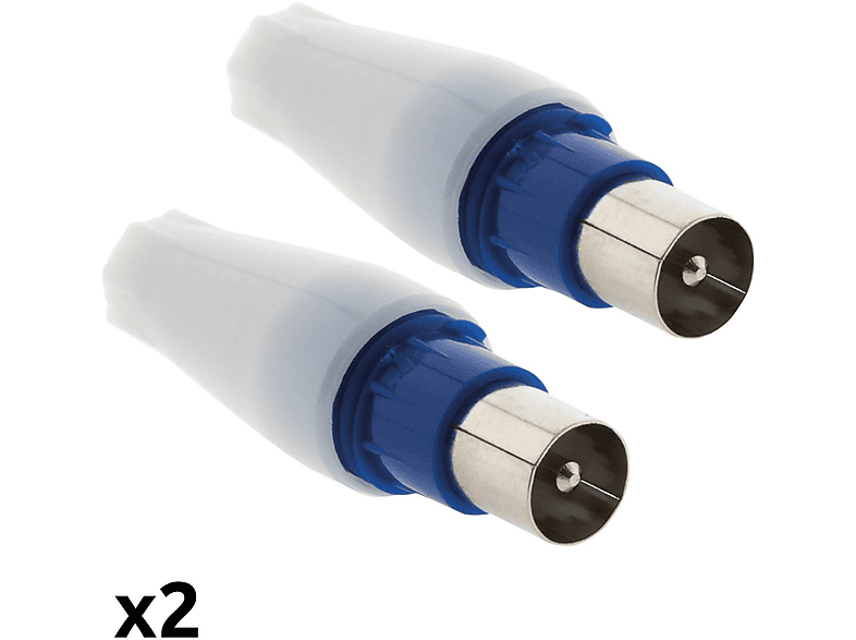 Prise de courant Zenitech - Prise TV 9,52mm + satéléphonelite - vis