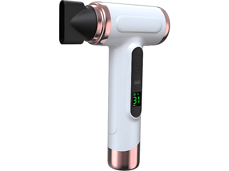 DECOME Kabelloser Haartrockner mit USB-Ladung – 200W Hochleistung für ...