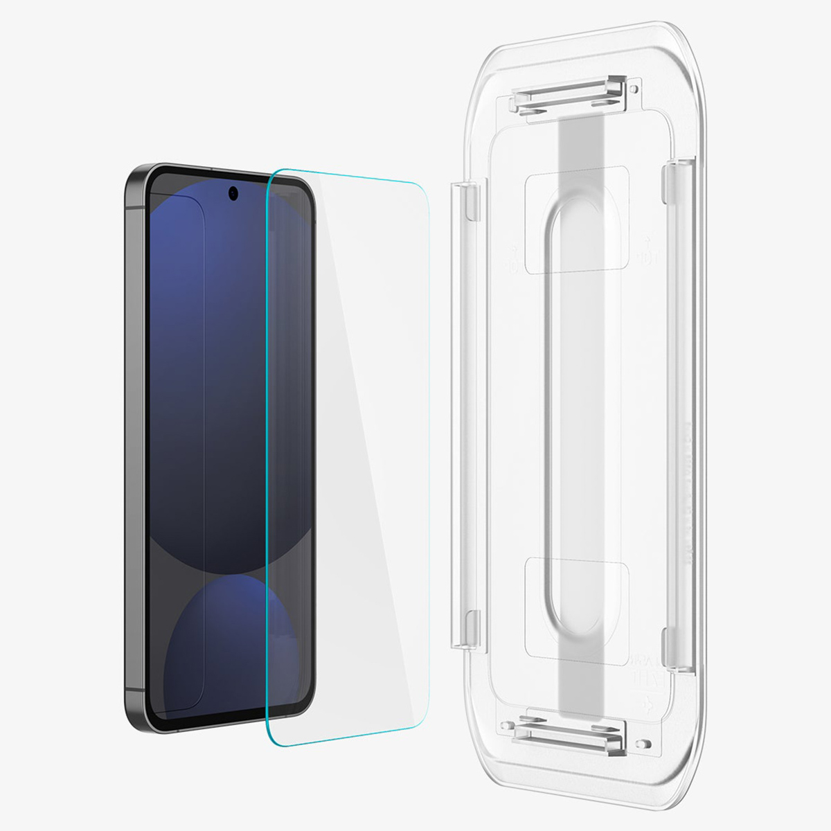 Protecteur d'écran et cadre d'application pour téléphone, transparent.