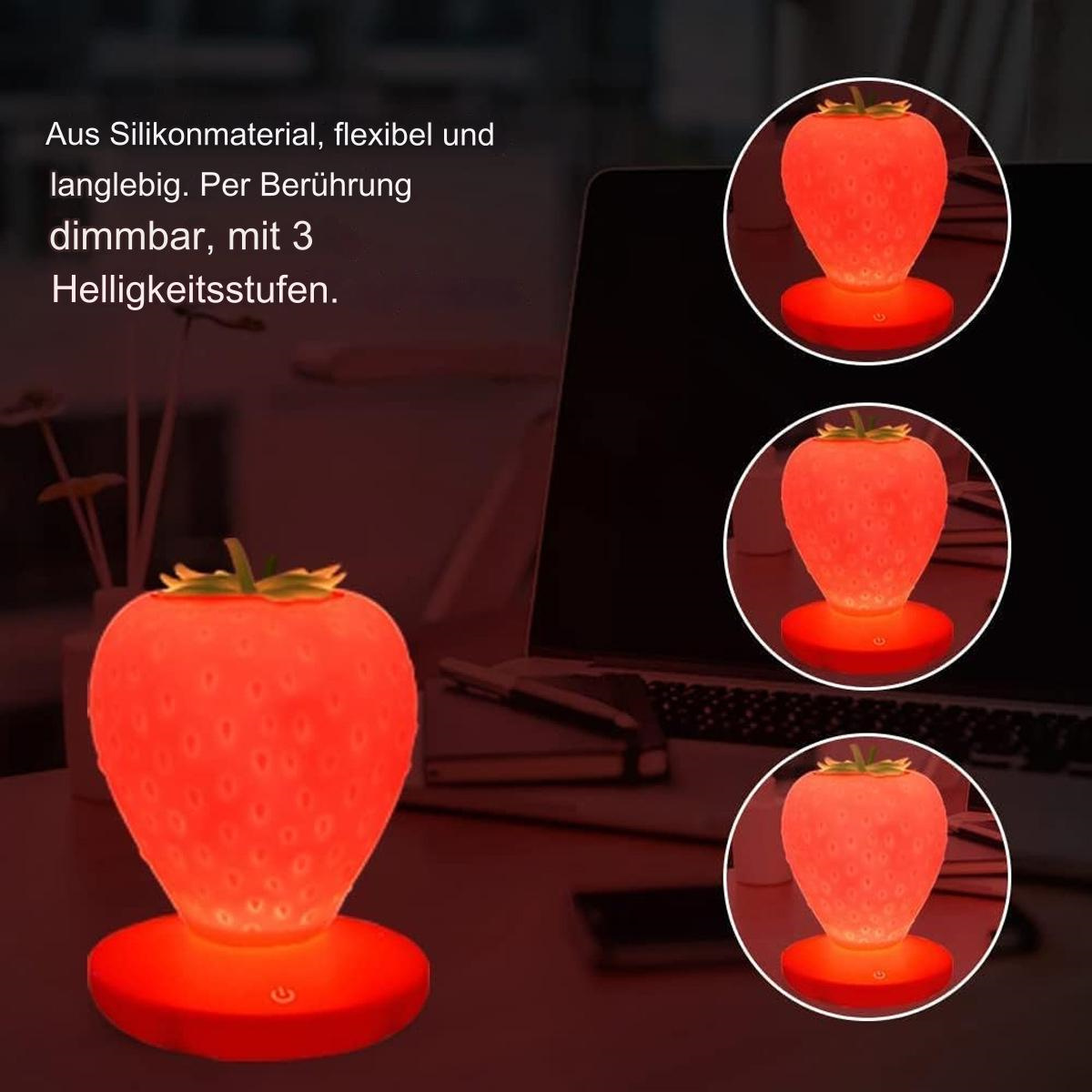 Eine weiße Insektenvernichterlampe mit einer Frau und einem Kind im Hintergrund.