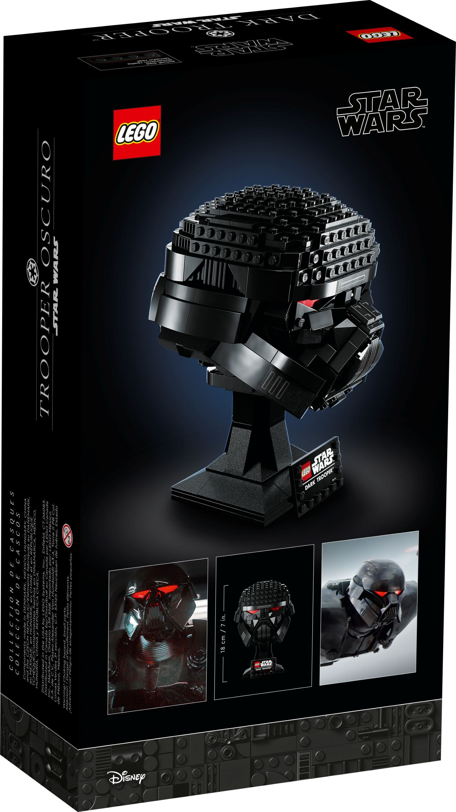 LEGO 75343 Dark Trooper™ Helm Bausatz