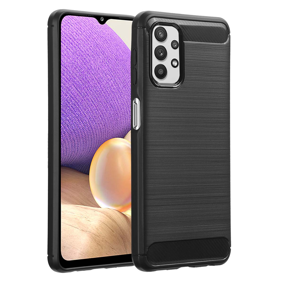 IMOSHION Coque arrière compatible avec Samsung Galaxy A32 (5G) Étui de Téléphone voor Samsung Samsung Galaxy A32 (5G) Noir