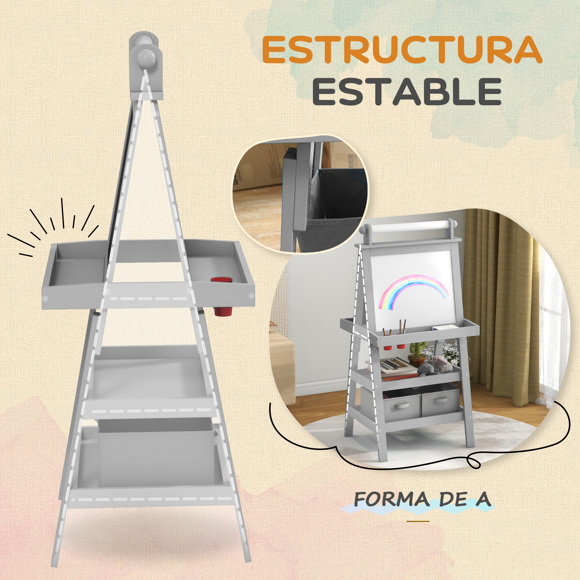 Estufa blanca y negra con vitrocerámica y horno.