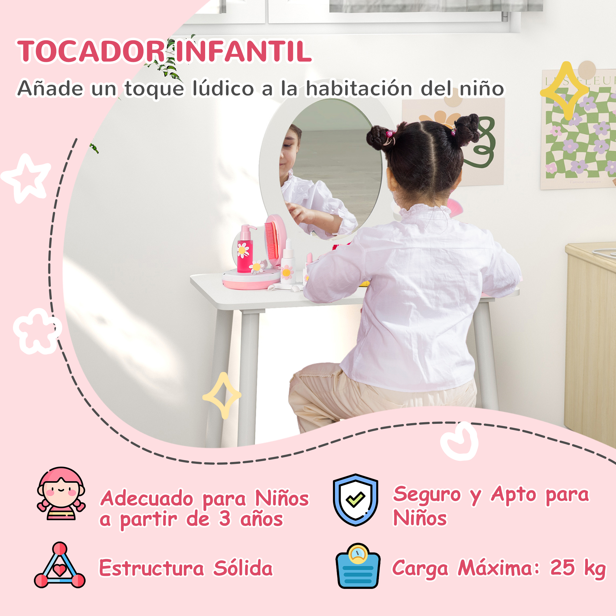 Parte trasera de teléfono Gigaset gris oscuro con una lente de cámara en la parte superior y el nombre de la marca en el medio.