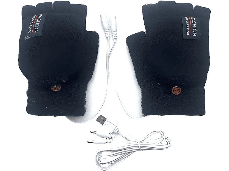Yotako USB Beheizte Handschuhe Für Männer & Frauen - Doppelseitige Heizung, Waschbar & Touchscreen-tauglich