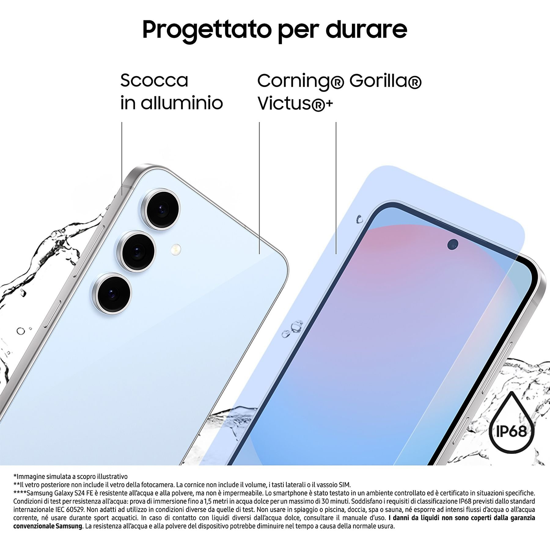 Samsung Galaxy S24 FE 青色 箱付き SAMSUNG Galaxy S24 FE 128 MB Blau Dual SIM | MediaMarkt